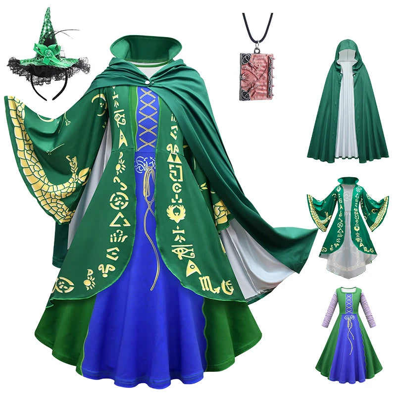 Girls' Hocus Pocus Inspired Witch Costume