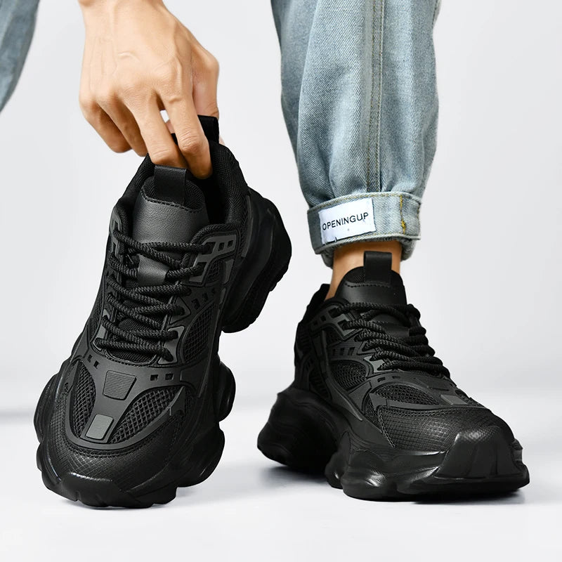 Men's Shoes Cool Platform Running Sneakers Men Fashion Good Large Size 48 Street Athletic Walking Sneakers For Men High Quality 5