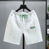 Letters Size 5XL 6XL 7XL New Fashion knitted Shorts Men 2