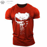 Tactical Skull Men's 3D Graphic Tee
