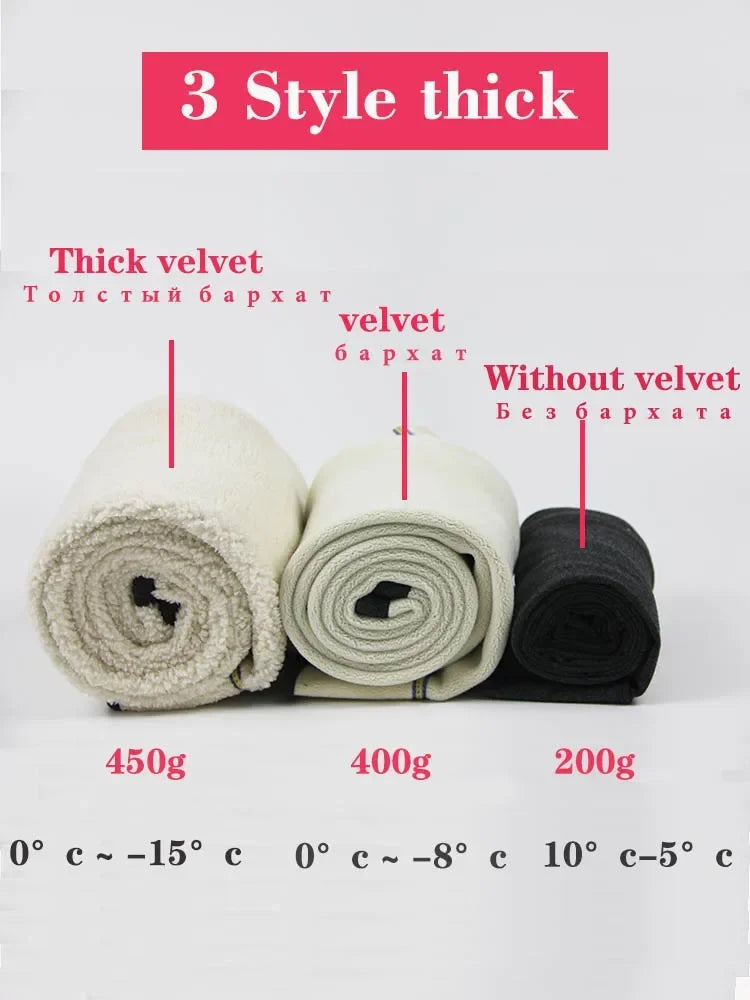 Women's Leggings Winter Lamb Cashmere Warm Pants with Fleece Female Legging Slim Tights Cotton Velvet Thermal Leggings for Women 6
