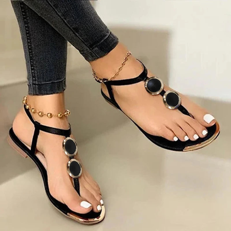 2 Summer Sandals Women Fashion Casual Beach Outdoor Flip Flop Sandals 3
