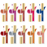 10 Color Glitter Liquid Lipsticks Shimmer Shiny Lipgloss Pearlescent Lip Tint Waterproof Long Lasting Matte Diamond Lips Glaze 3