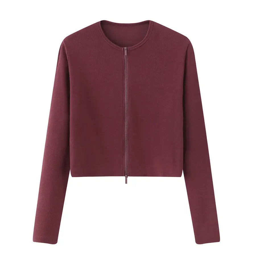 AS-woman-clothes-zipper-cardigan-Maxi-Length-long-dress-nature-fiber-brand-ribbing-fabric-clothing-Ship