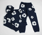 DENIM TEARS brand hot selling new fashionable cotton foam printed hoodie, European and American trendy men's sports suit 6
