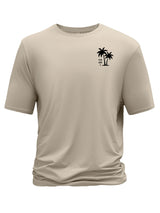 Creative Geometric Graphic Print Short Sleeve T-shirt for Men, Summer Outdoor Casual Crew Neck Top Shirt