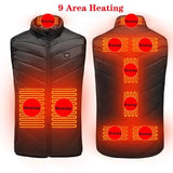 Men's 17-Zone USB Electric Heated Vest