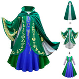 Hocus Pocus 2 Halloween Children Cosplay Costume Winter Carnival 2-12Year Girls Masquerade Party Vampire Witch Winifred Dress Up 3
