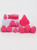 12-Piece All-Purpose Makeup Sponge Set, Made of 3 Loose Powder Puffs, 3 Mini Air Cushion Puffs, 3 Beauty Eggs and 3 Mini Beauty 2