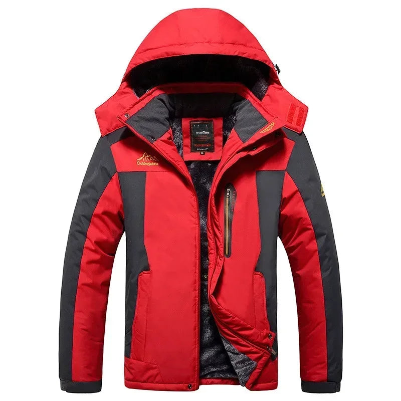 Men Thick Warm Waterproof Hooded Parka Coat Windbreaker Military Fleece Jacket PlusSize 9XL TheFashionFever 6