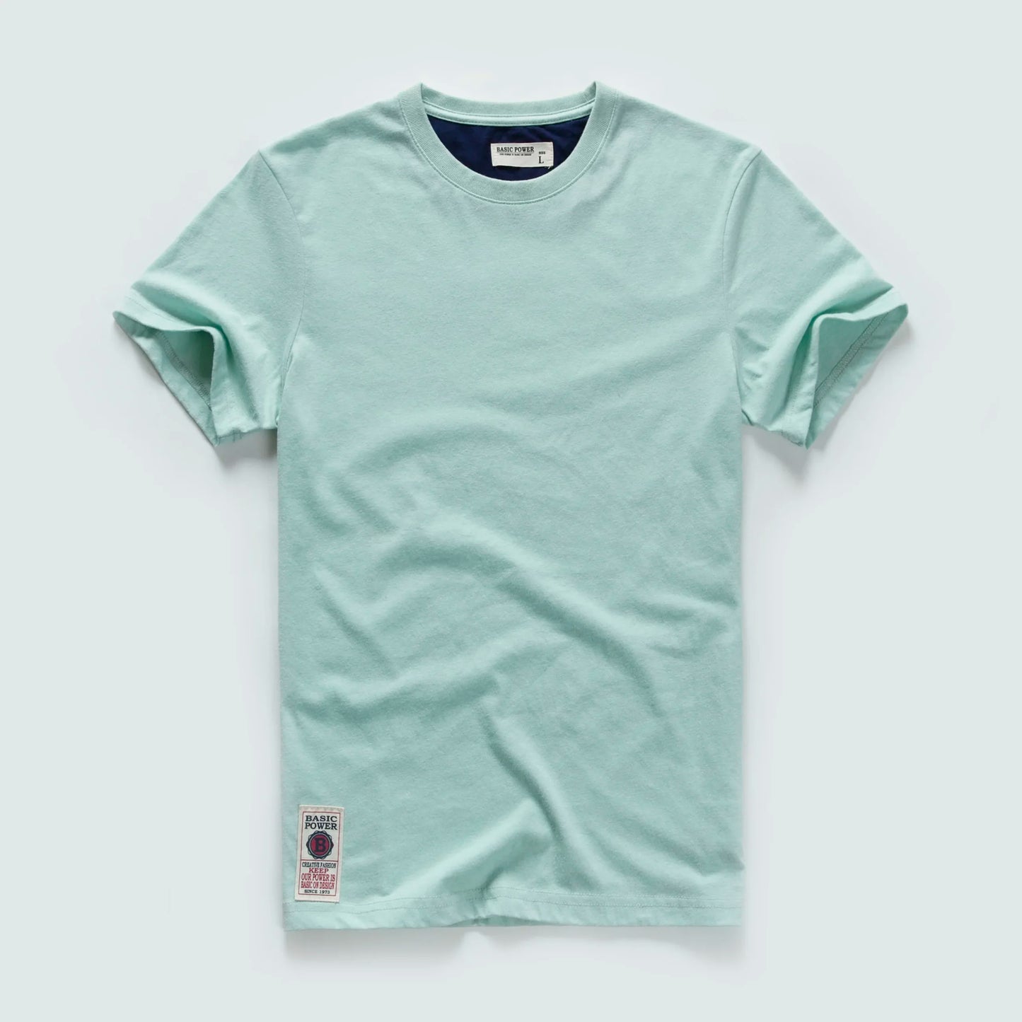 Men's T-shirt Cotton Solid Color t shirt Men Causal O-neck Basic Tshirt Male High Quality Classical Tops 2