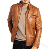 Men’s Urban Moto PU Leather Jacket