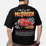 Fun Sally I'm Lightning Car Outfit T Shirt for Men Women Mcqueen Tee Shirt 100% Cotton New Arrival Clothing Love Gift For Couple