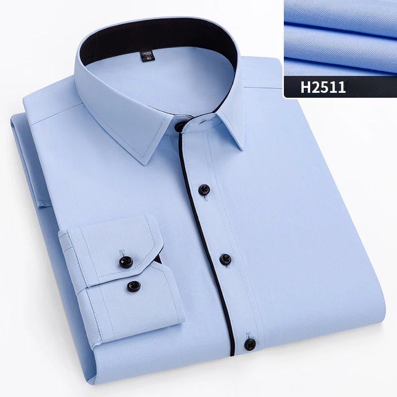 Men’s Executive Double Collar Tailored Dress Shirt