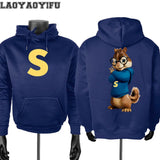 Alvin and The Chipmunks 2025 Fashion Unisex Casual Sportswear Men's Hoody Alvin Chipmunk Halloween Costume Women's Pullover Tops