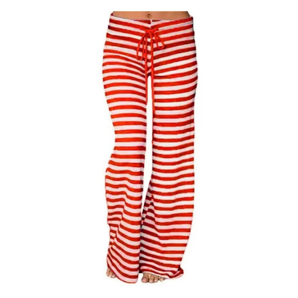 Print-Sleep-Bottom-Women-Cotton-Long-Pant-Home-Pajamas-Soft-Slip-Summer-Pants-Drawstring-Big-Size