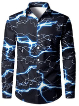 Men-s-3D-Textured-Printed-Casual-Shirt-Buttoned-Long-Sleeve-Autumn-Versatile-Lapel-Luxury-Fashion-Long