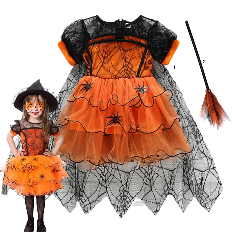 Toddler Witch Cosplay Party Dress