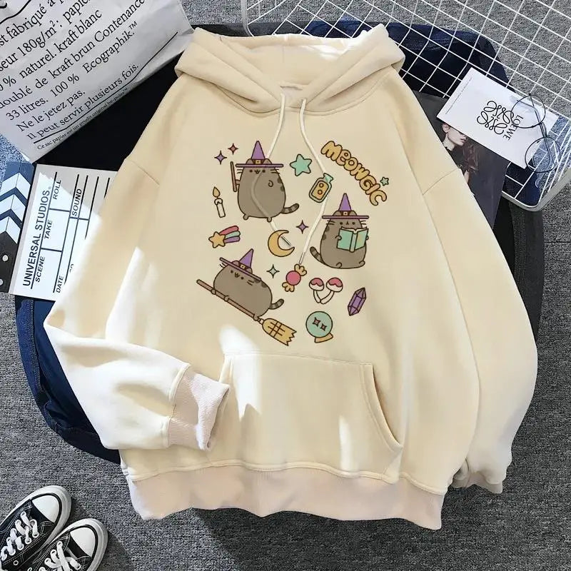 Kawaii Cat Ears Oversized Hoodie