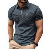 Men’s Sport Zip-Polo Shirt