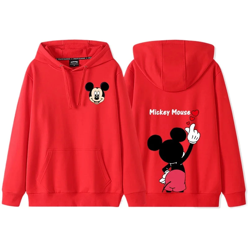 Anime Cartoon Disney Donald Duck Daisy Duck Couple Hooded Hoodie Women's Autumn/Winter Coat hoodie  sweatshirt  anime hoodie 4