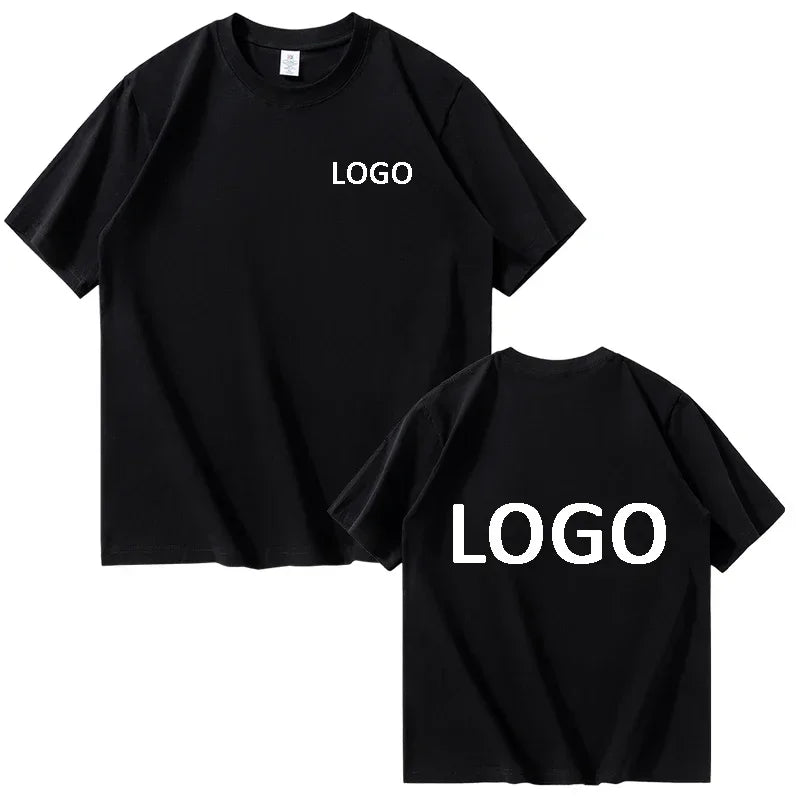 Customized Cotton Printed T-shirts Men Fashion Short Sleeve Tshirt Women Personality Casual Streetwear Tee Tops Camiseta 3