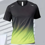 Men's Gradient Quick-Dry Sports Tee