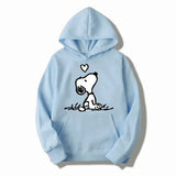 American Cartoon Comics Snoopy Hoodie Women Man Pullover Tops Spring Autumn Men  2024 New Casual Couple Sweatshirt Clothing 5