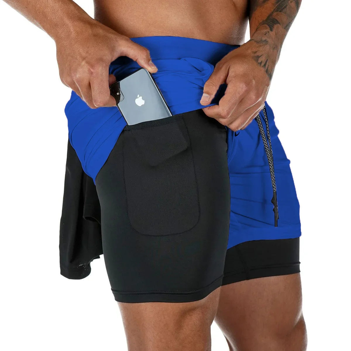 Men’s 2-in-1 Camo Performance Shorts