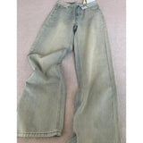 Men’s Y2K Gothic Wide-Leg Jeans