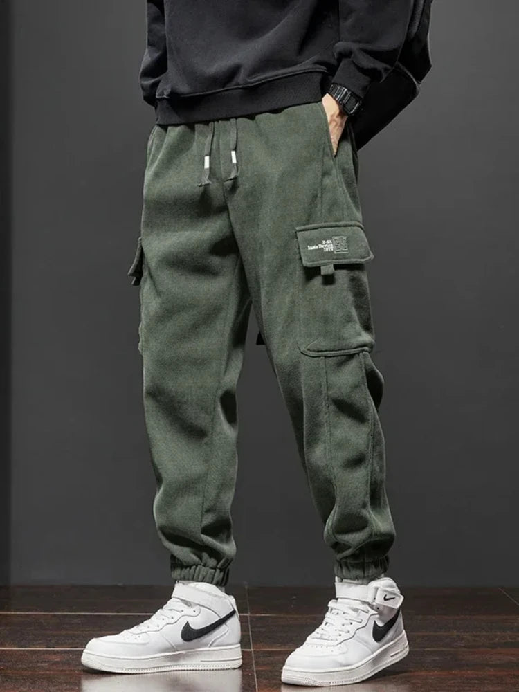 Men's Spring/Autumn Harem Pants | Elastic Waist Drawstring | Casual Jogging Sports Pants