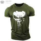 Tactical Skull Men's 3D Graphic Tee