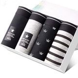 4-Pack Men’s Comfort Cotton Boxer Shorts