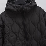 Autumn/Winter New Product Women's New Fashion and Casual Versatile Stand up Collar Hooded Jacket Cotton Coat 6