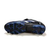 Men Football Soccer Boots Athletic Shoes New Leather Big Size High Top Cleats Training Sneaker Comfortable 4