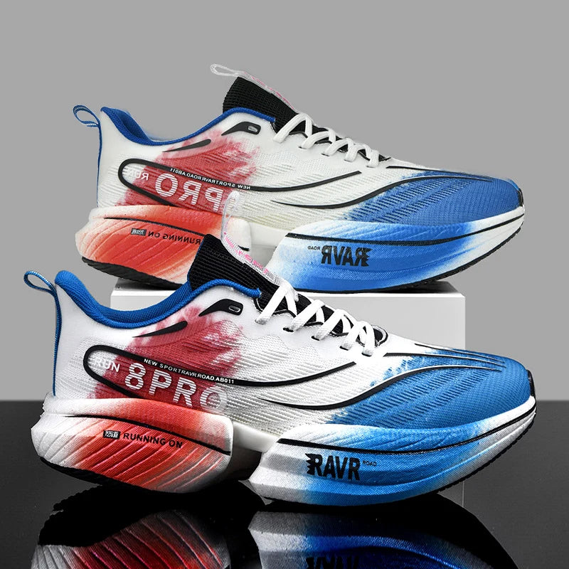 Marathon-Air-Cushion-Carbon-Plate-Sports-Running-Shoes-Men-Breathable-Lightweight-Women-Comfortable-Nonskid-Speciality-Sneakers