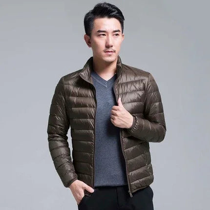 Men’s Ultra-Lightweight Packable Down Jacket