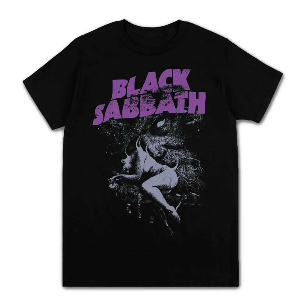 Black Metal Rock Band T shirt Men Women Fashion Casual Graphic Short Sleeve Short Sleeve Plus Size T Shirt Unisex 62474