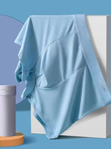 4 Pack Men's Ultra-Soft Ice Silk Underwear - Breathable Boxer Shorts L-6XL 3