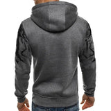 Gradient Print Pullover Hoodie - Men's Spring Autumn Casual Sweatshirt 6