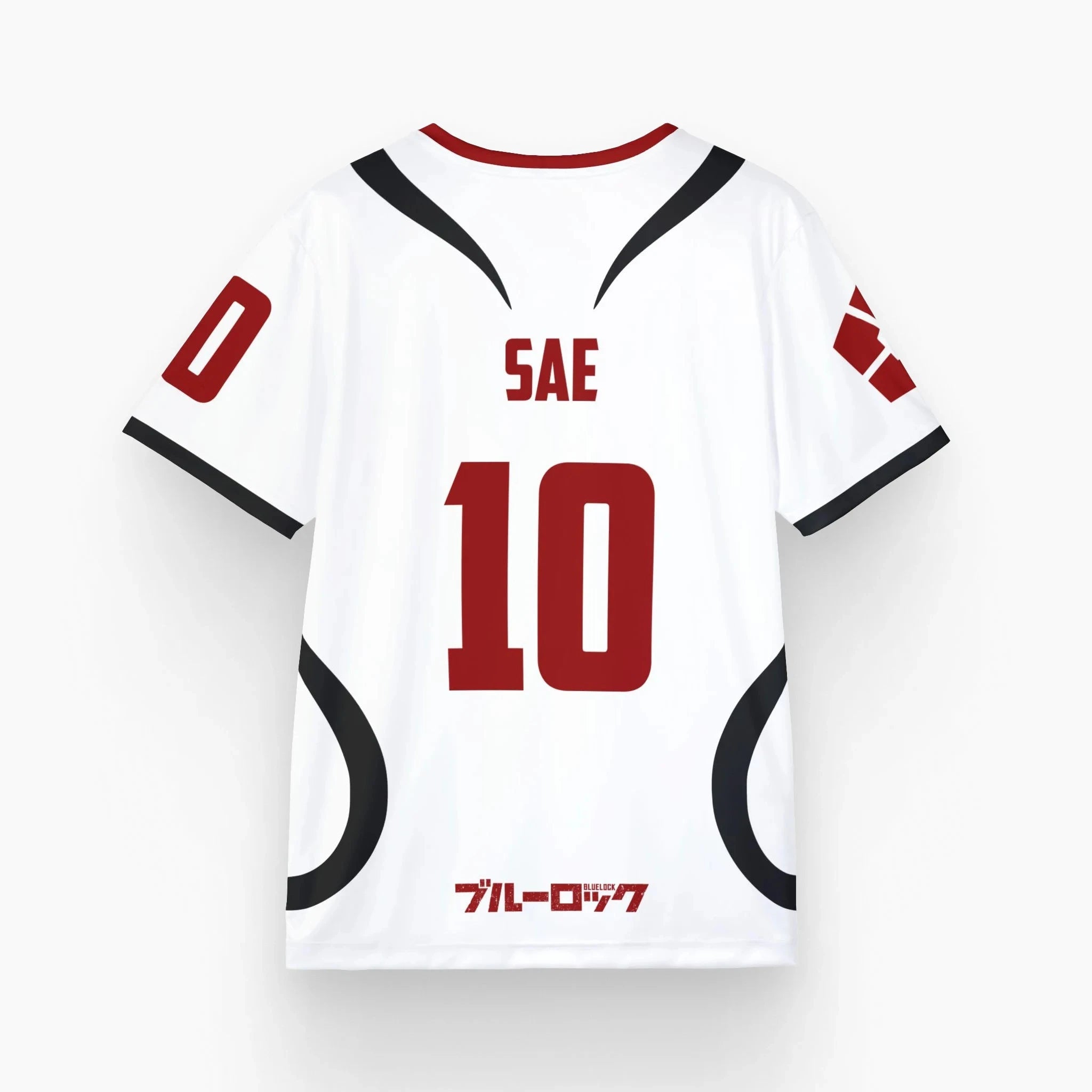 Mens Anime Jersey Blue Lock Sae Itoshi Role Playing 3d Print T-shirt Men Women Fashion Oversized Short Sleeve T shirt Breathable 2