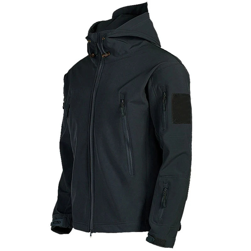 Military Shark Skin Soft Shell Jackets Men Tactical Windproof Waterproof jacket 2