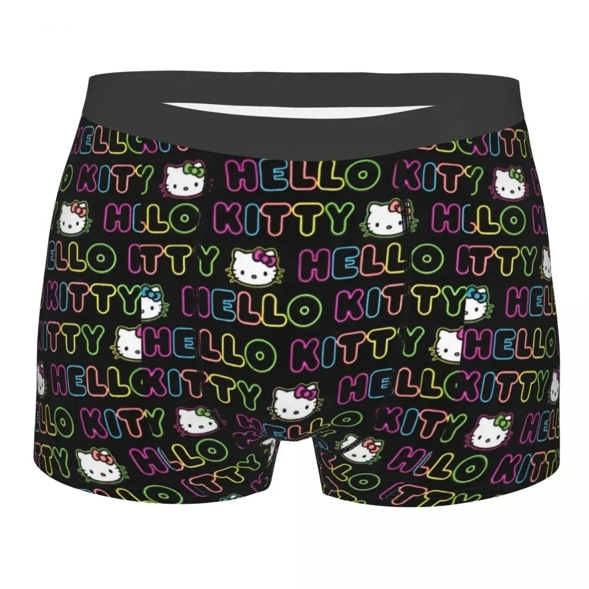 Hello Kitty Pattern Men’s Boxer Shorts