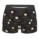 Hello Kitty Pattern Men’s Boxer Shorts