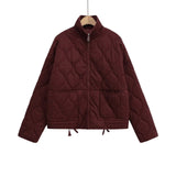 Women’s Stand-Collar Quilted Jacket
