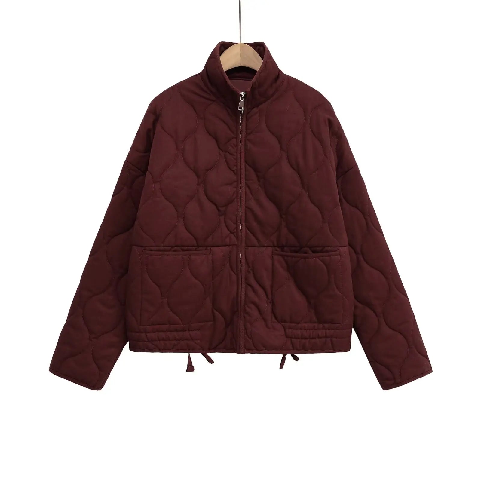Women’s Stand-Collar Quilted Jacket