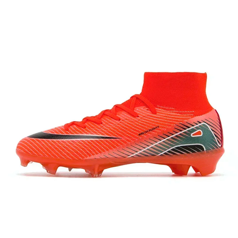 Men Soccer Shoes Society Professional Soccer Cleats Adult Fast Turf Training Football Shoes Outdoor Futsal Football Field Boots