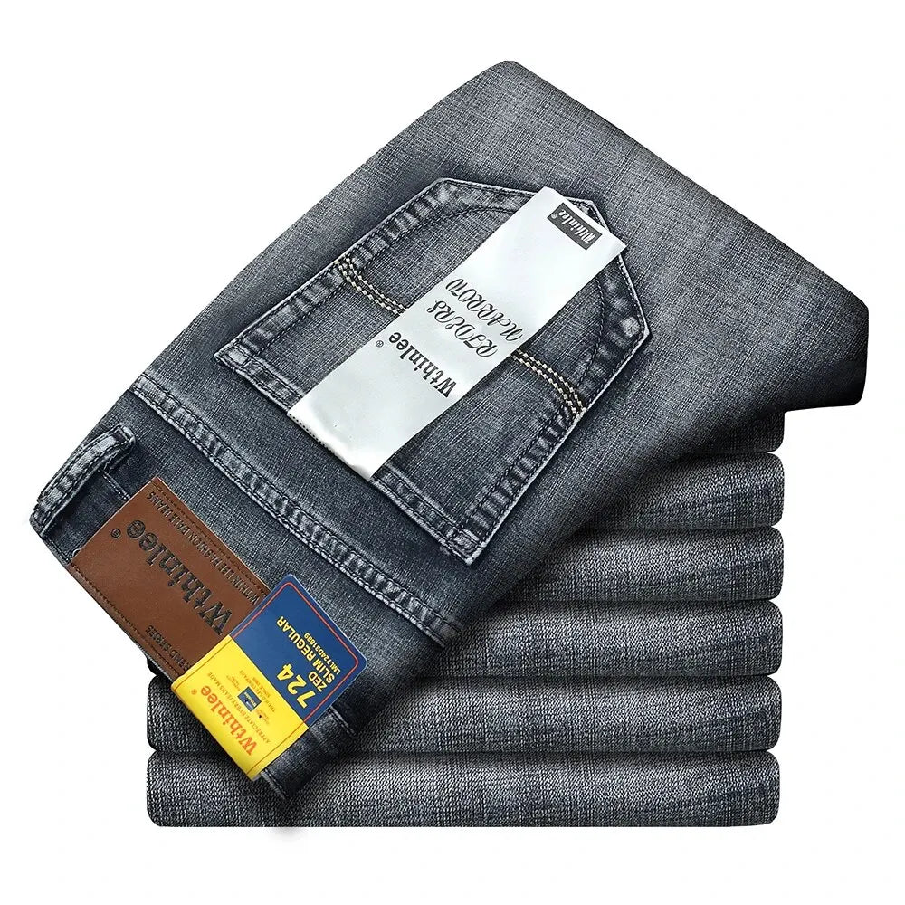 Wthinlee-New-Business-Men-s-Jeans-Casual-Straight-Stretch-Fashion-Classic-Blue-Black-Work-Denim-Trousers