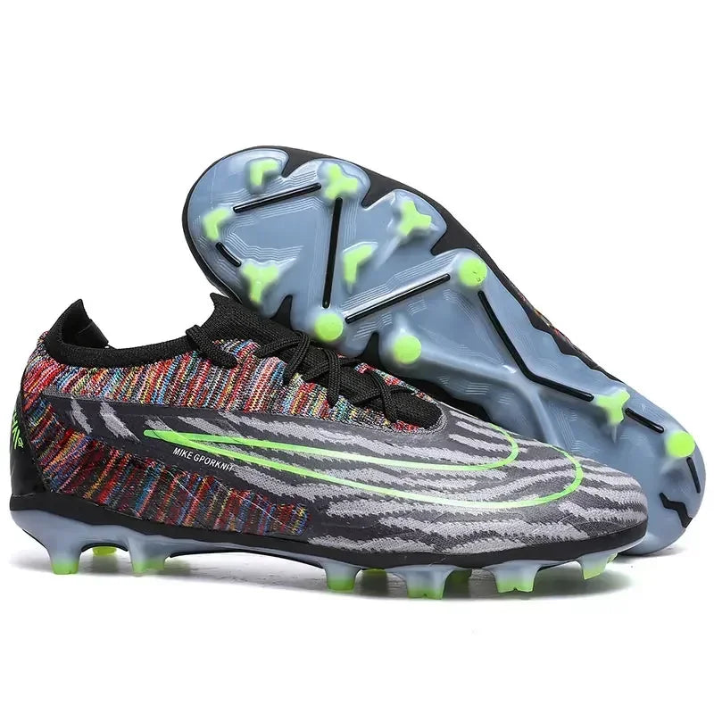 New Men Soccer Shoes Grass Professional Training Football Shoes Society Cleats Football Field Boots Fast Indoor Sneaker Non Slip