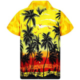 Hawaiian palm trees 3D Print Men Shirt
